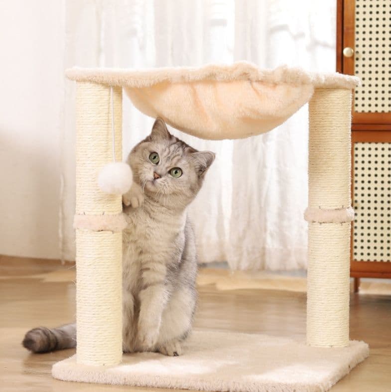 ハンモック キャットタワー一体型ハンモック