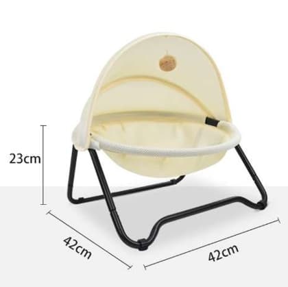 ハンモック 夏のふわふわ空中猫用ドレス付きベッド