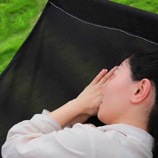 ハンモック 自立式二人用屋外休憩ハンモック